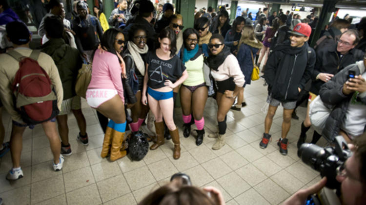 NYC's No Pants Subway Ride Officially Canceled for 2023 - Thrillist