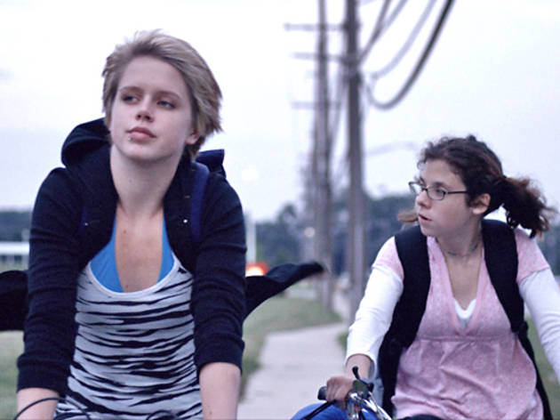Claire Sloma and Annette DeNoyer in Myth of the American Sleepover Claire Sloma and Annette DeNoyer in Myth of the American Sleepover.