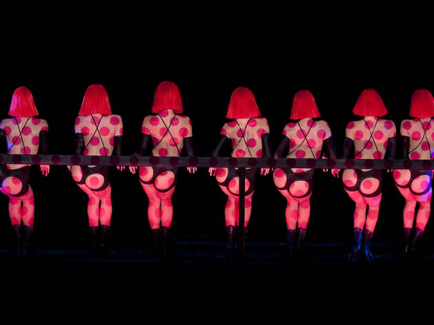 Dancers shake their derrires in Crazy Horse Dancers shake their derrires in Crazy Horse
