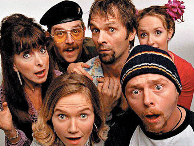 ROOM TO DREAM Pegg, lower right, is Spaced ROOM TO DREAM Pegg, lower right, is Spaced.