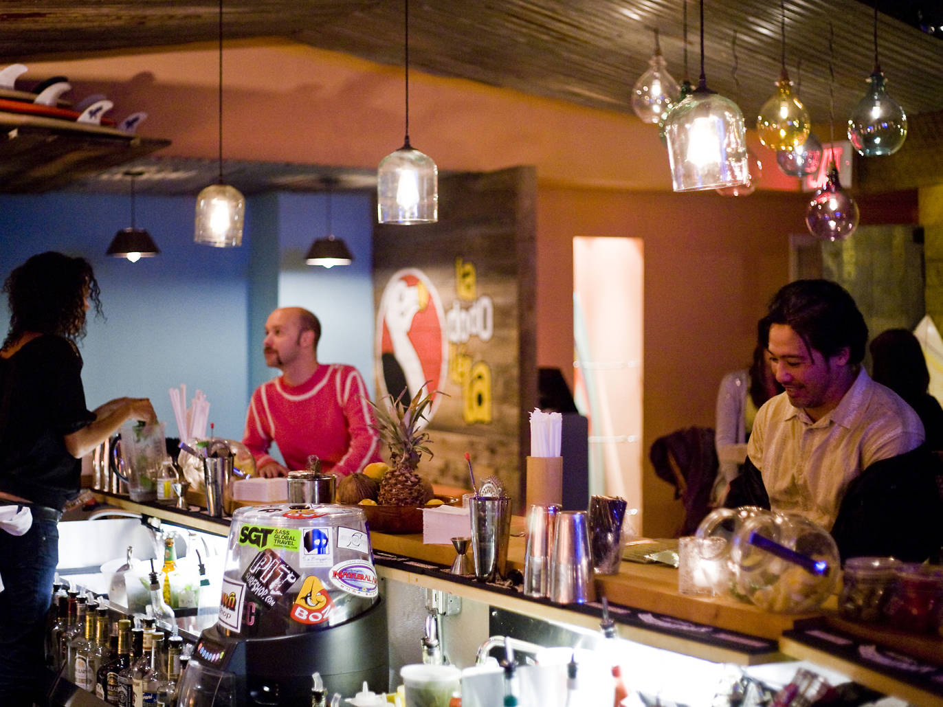 Best happy hour Midtown bars, including Jimmy's Corner and Rudy's