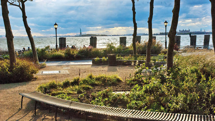 Commune with nature in Battery Park