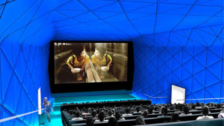 Museum of the Moving Image (rendering of main theater to be completed fall 2010)