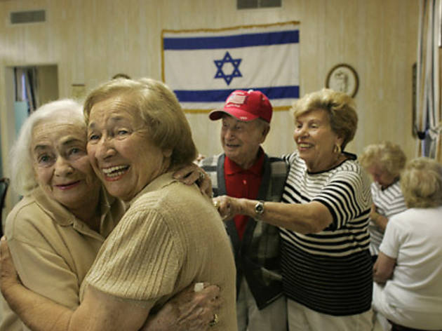 OLD JOY Elderly vacationers find heaven on the dance floor OLD JOY Elderly vacationers find heaven on the dance floor.