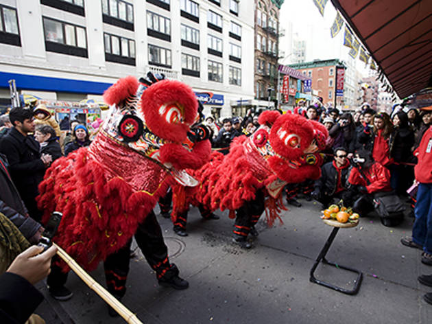 chinese new year firecracker festival nyc