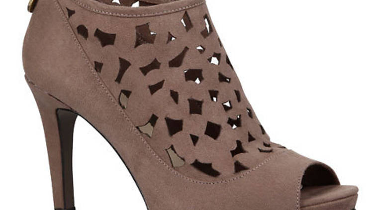 Open toe booties fall on sale 219