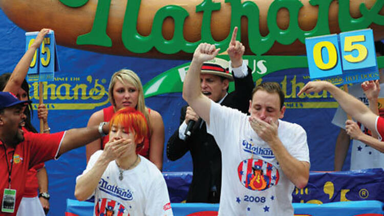 Nathan’s Hot Dog Eating Contest Nathan’s Hot Dog Eating Contest
