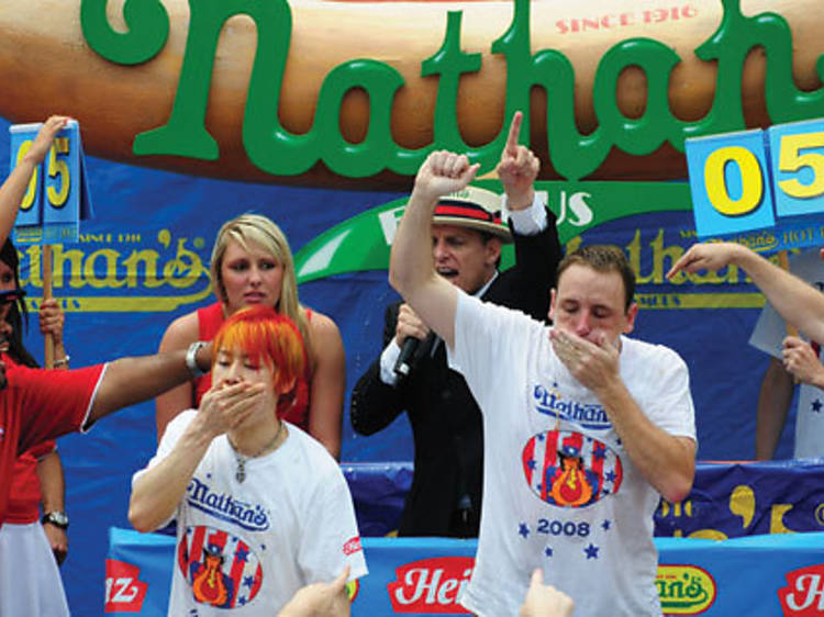 Nathan’s Hot Dog Eating Contest