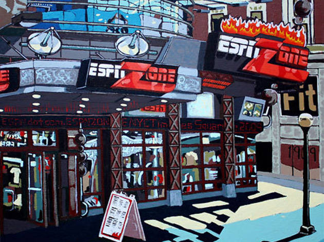 Espn Zone Closed Bars In Midtown West New York