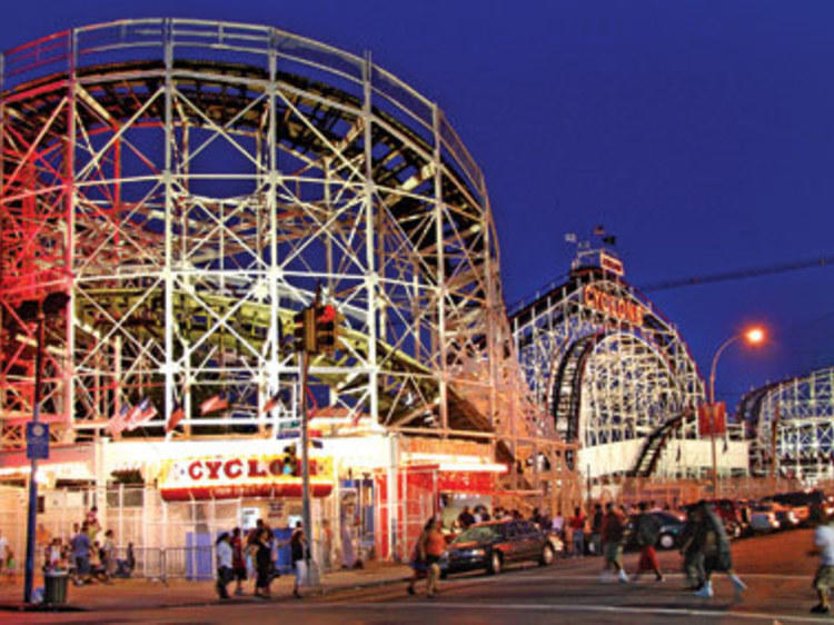 Take a ride at Coney Island