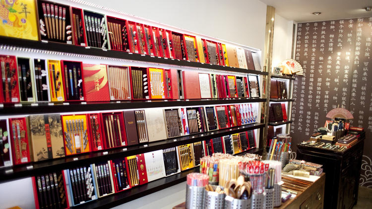 Yunhong Chopsticks Shop Shopping in Chinatown New York