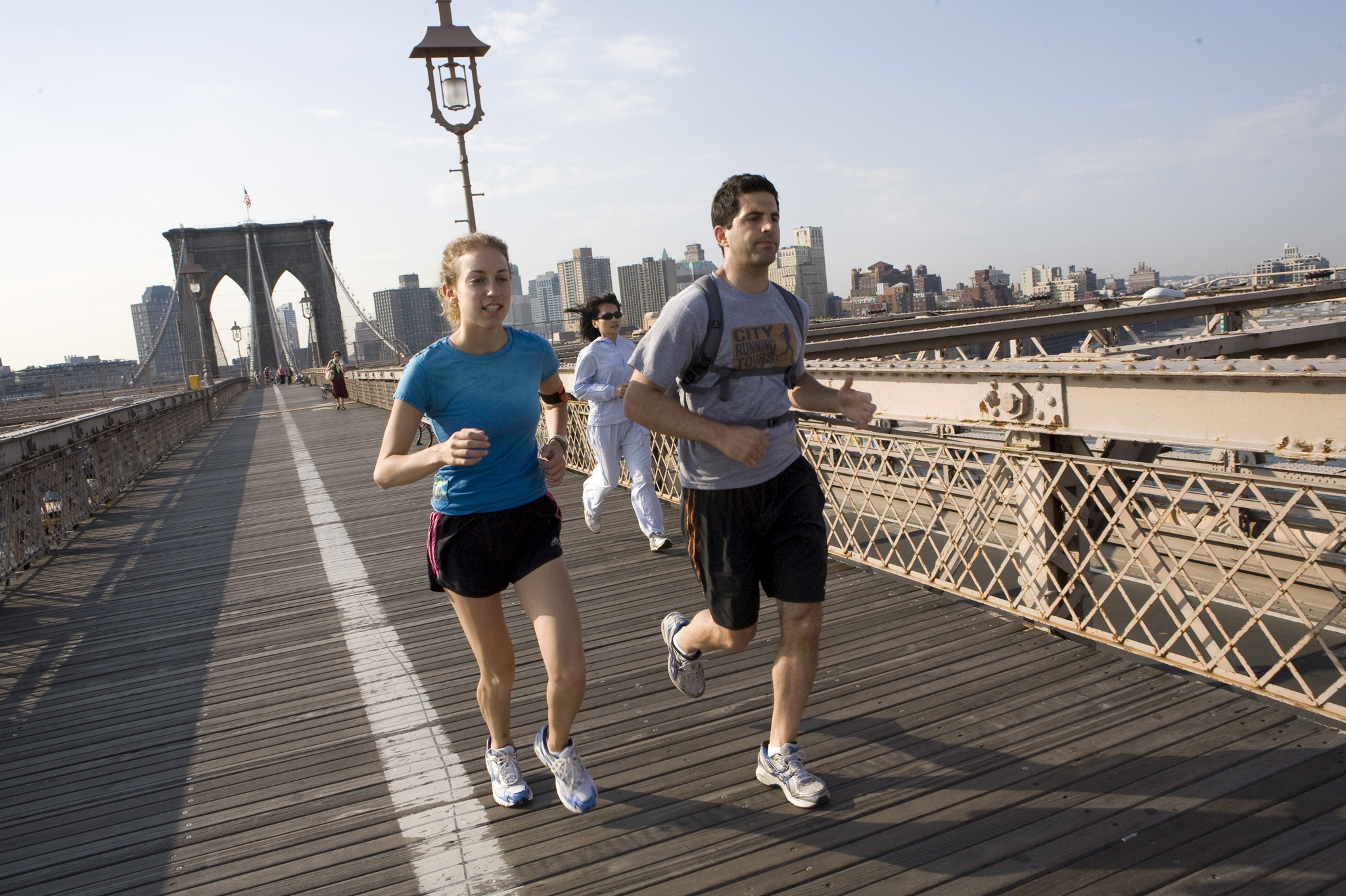 Walking and running tours in New York City