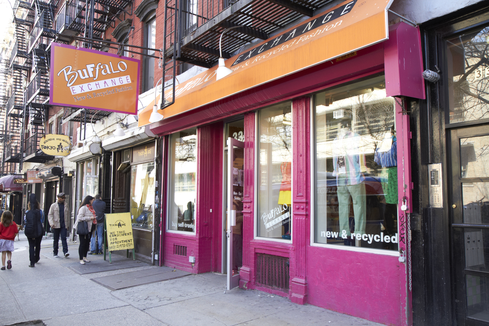 Buffalo Exchange Shopping in East Village, New York