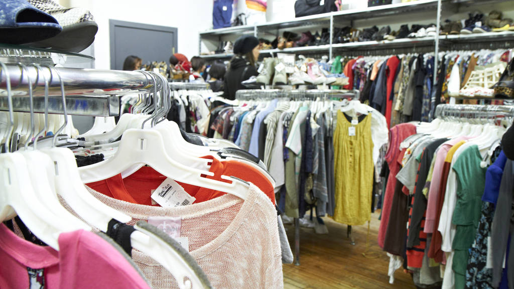 Buffalo Exchange Shopping in East Village, New York