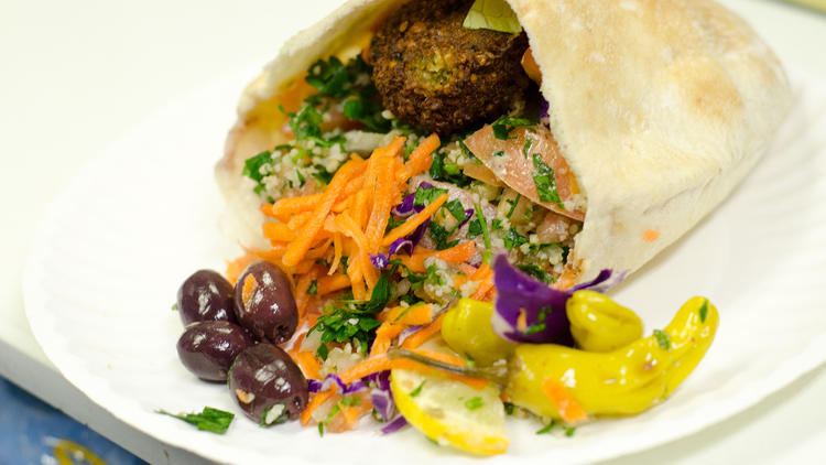 Rainbow Falafel (Time Out, Photograph: Marielle Solan)