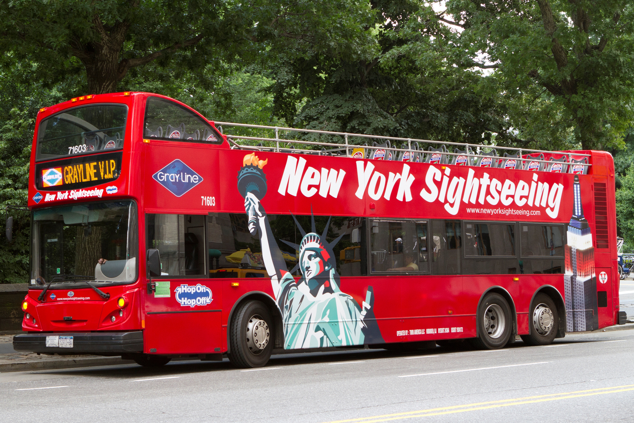 guided bus tour new york