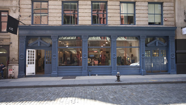 A.P.C. Shopping in Soho New York