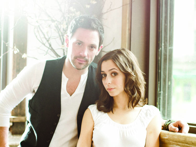 Steve Kazee and Cristin Milioti of Once