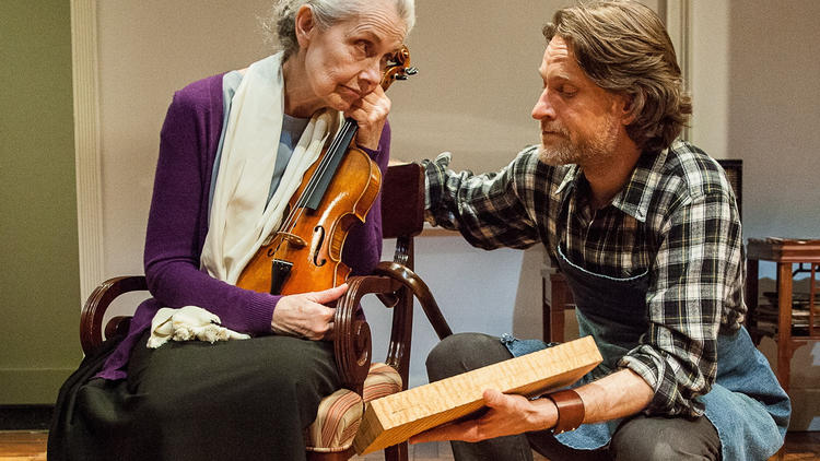 The Morini Strad (Photograph: James Leynse)