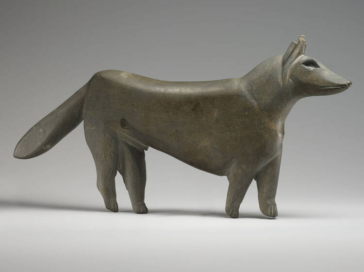 Jackal statue (Photograph: Courtesy Phoebe A. Hearst Museum of Anthropology)