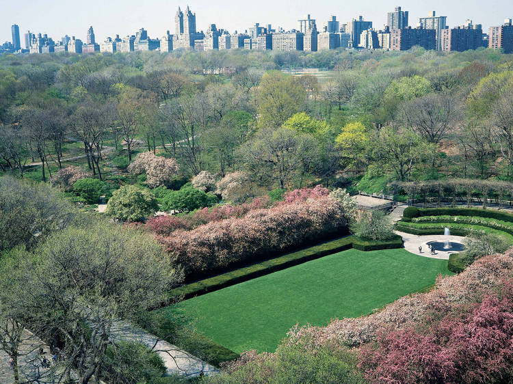 Stroll through Central Park's Conservatory Garden