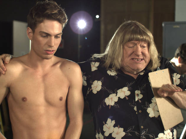 Matthew Ludwinski, left, and Bruce Vilanch in Going Down in LA-LA Land Matthew Ludwinski, left, and Bruce Vilanch in Going Down in LA-LA Land