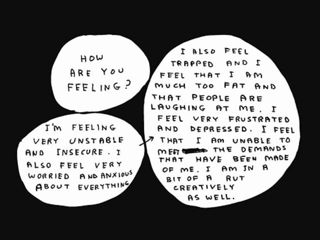 David Shrigley, How Are You Feeling? in New York