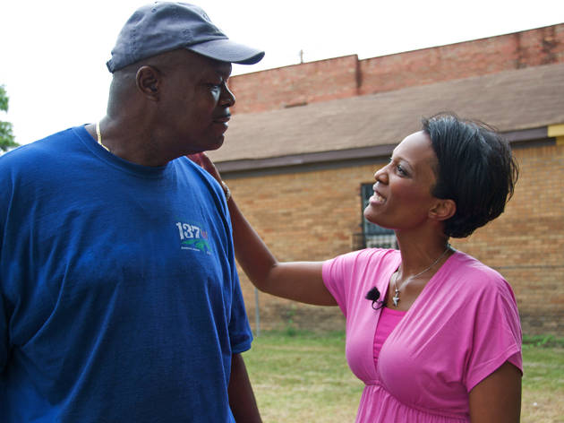 Booker's Place: A Mississippi Story Yvette Johnson with her father, Leroy Jones, in Booker's Place: A Mississippi Story.
