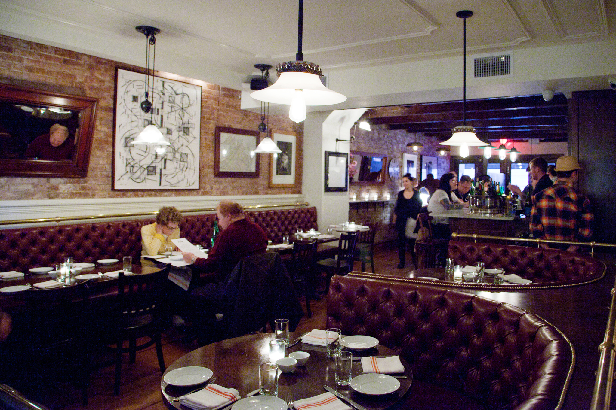 Restaurants with the best art in NYC, from modern to Grecian