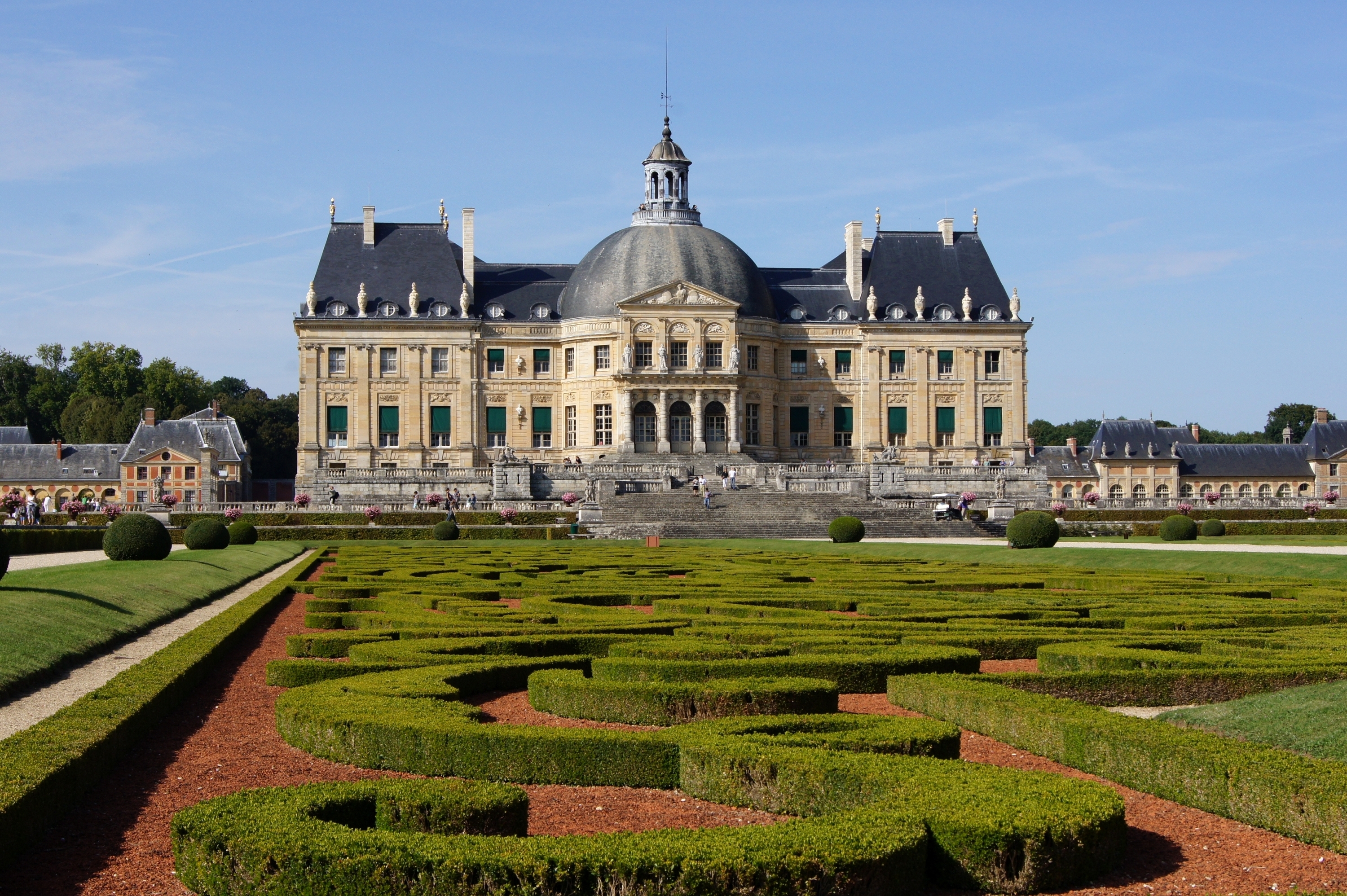 Vaux-le-Vicomte, Gardens, Architecture, Baroque