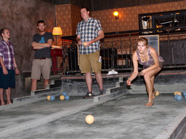 Throw balls at Union Hall Throw balls at Union Hall