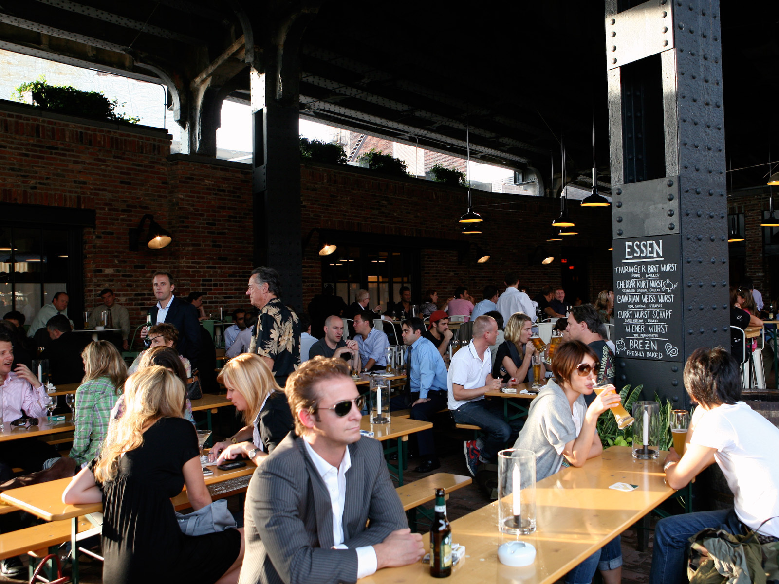 The Standard Biergarten | Bars in Meatpacking District, New York