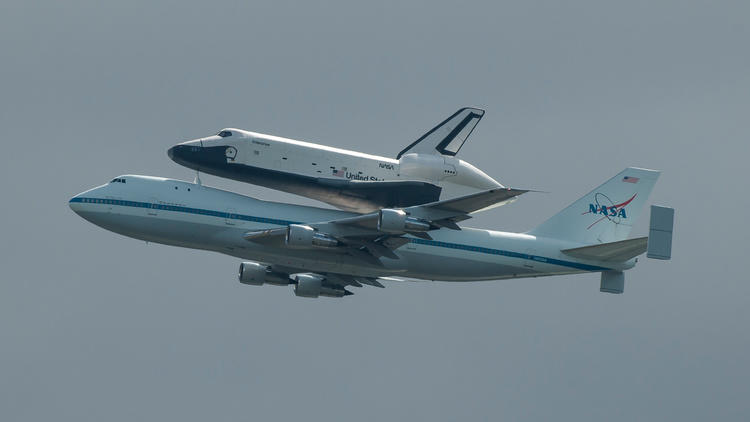 See New York’s space shuttle