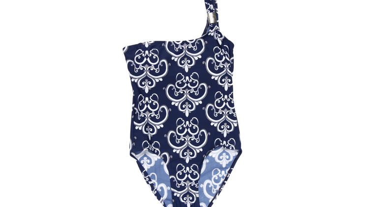 Lisbon Blue Paisley Swimsuit