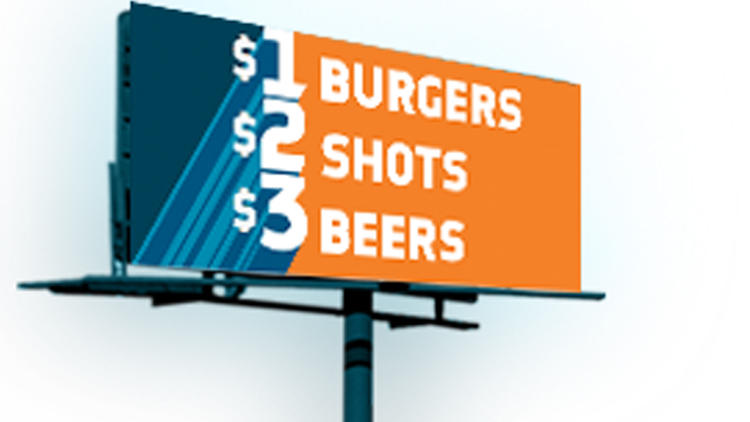 1 2 3 Burger Shot Beer