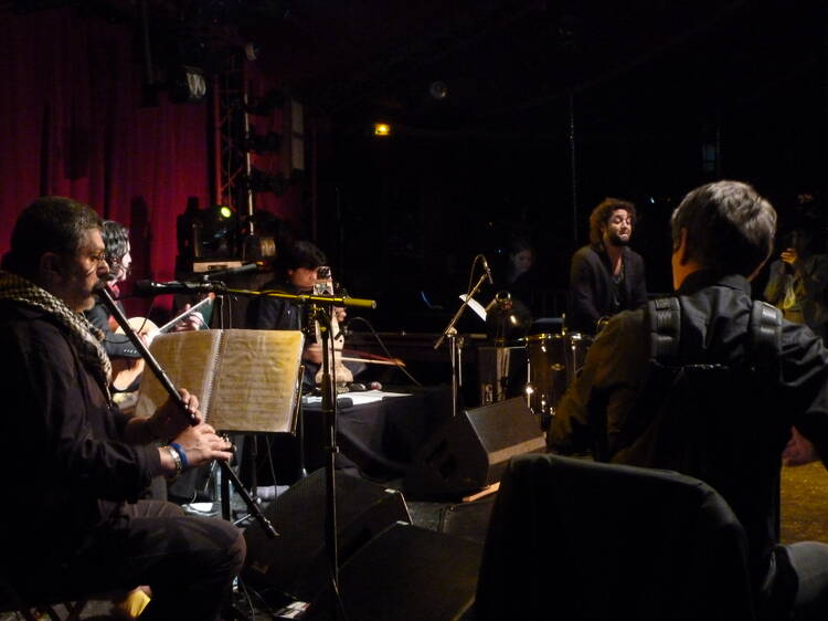 Thierry Titi Robin était décidément très bien entouré ce 2 mai au Cabaret Sauvage.
