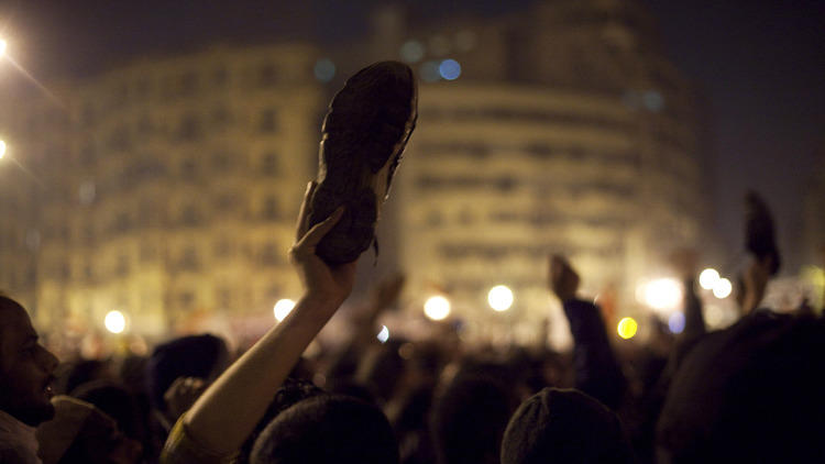 Egyptian protesters take to the streets in Tahrir: Liberation Square