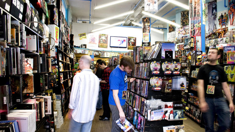 Forbidden Planet, Shopping, NYCgo