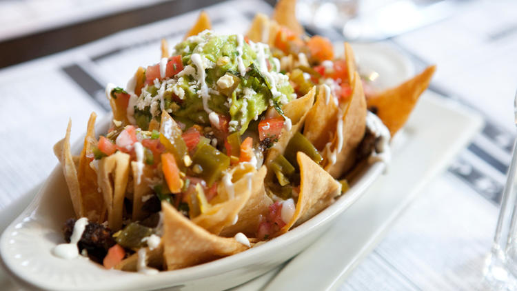 Short-rib nachos at Coppelia