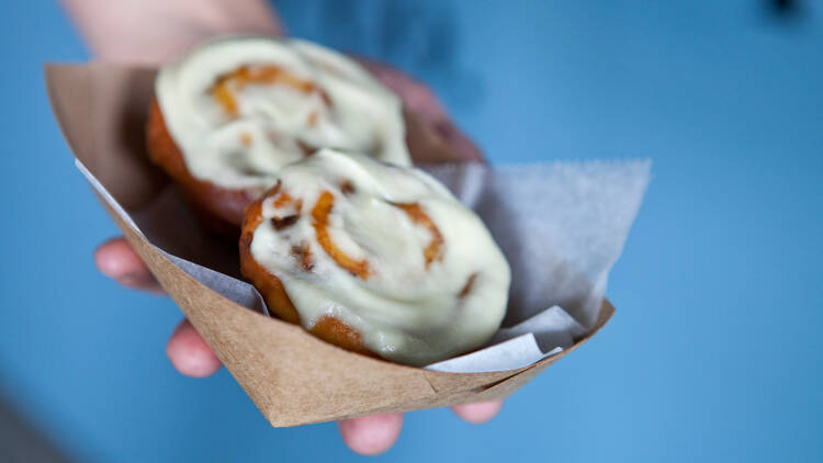 Pork sticky rolls from Northern Spy on the High Line