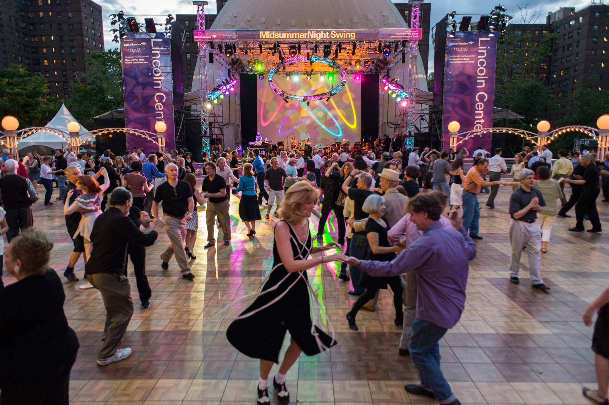 Midsummer Night Swing in NYC guide including how to get tickets