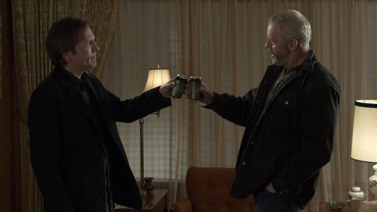 Martin Donovan, left, and David Morse in Collaborator