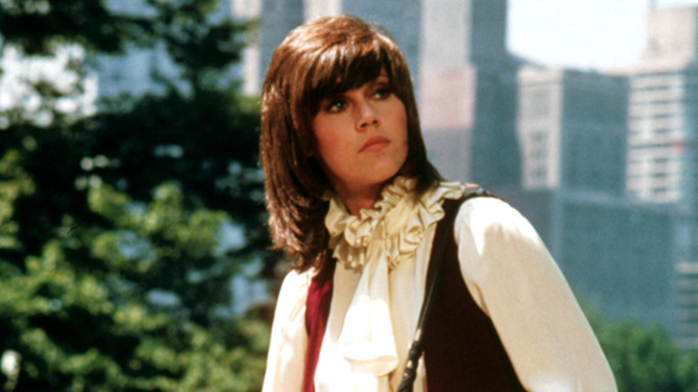 Klute (1971), directed by Alan J. Pakula, and starring Jane Fonda and