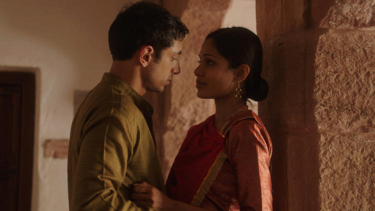 Riz Ahmed and Freida Pinto in Trishna