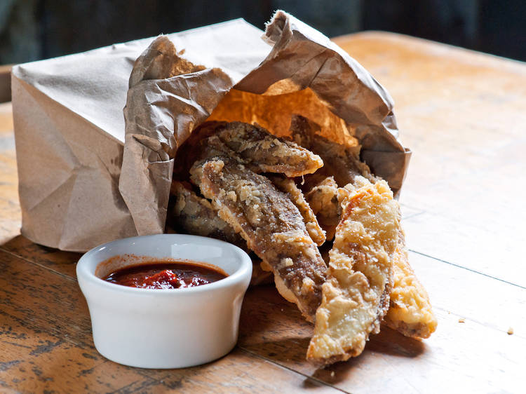 Western fries at Lake Trout