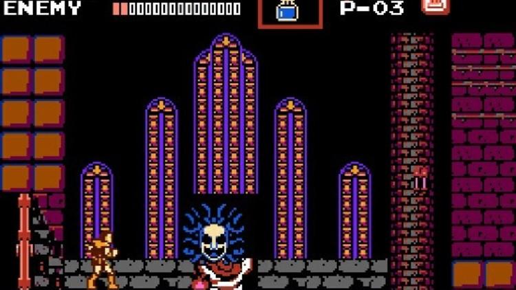 'Castlevania' sur NES / DR