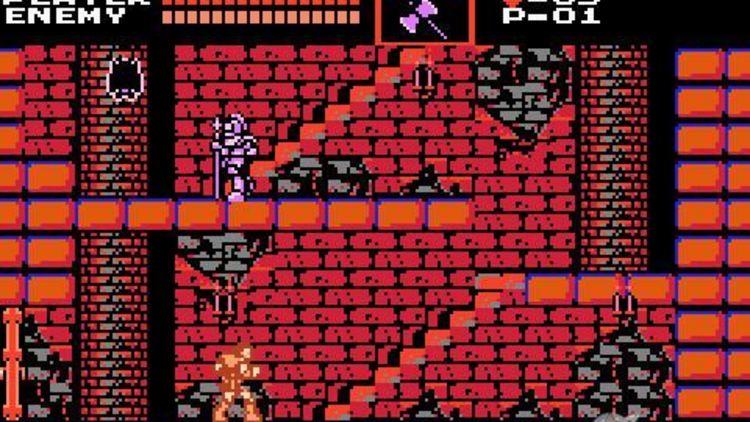 'Castlevania' sur NES / DR