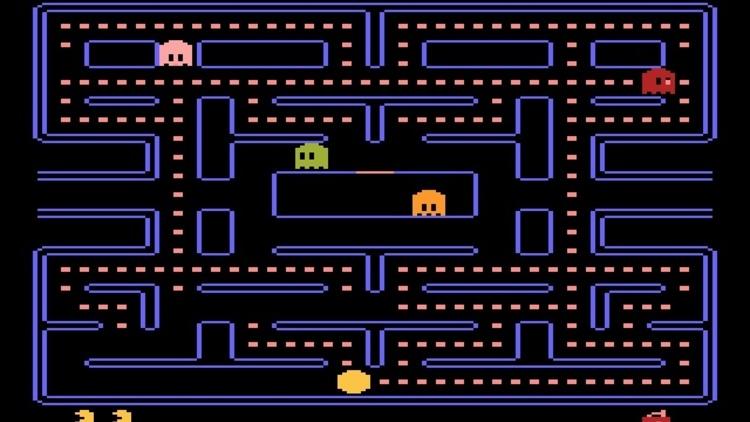 'Pacman' sur Atari 800 / DR