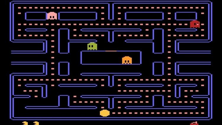 'Pacman' sur Atari 800 / DR