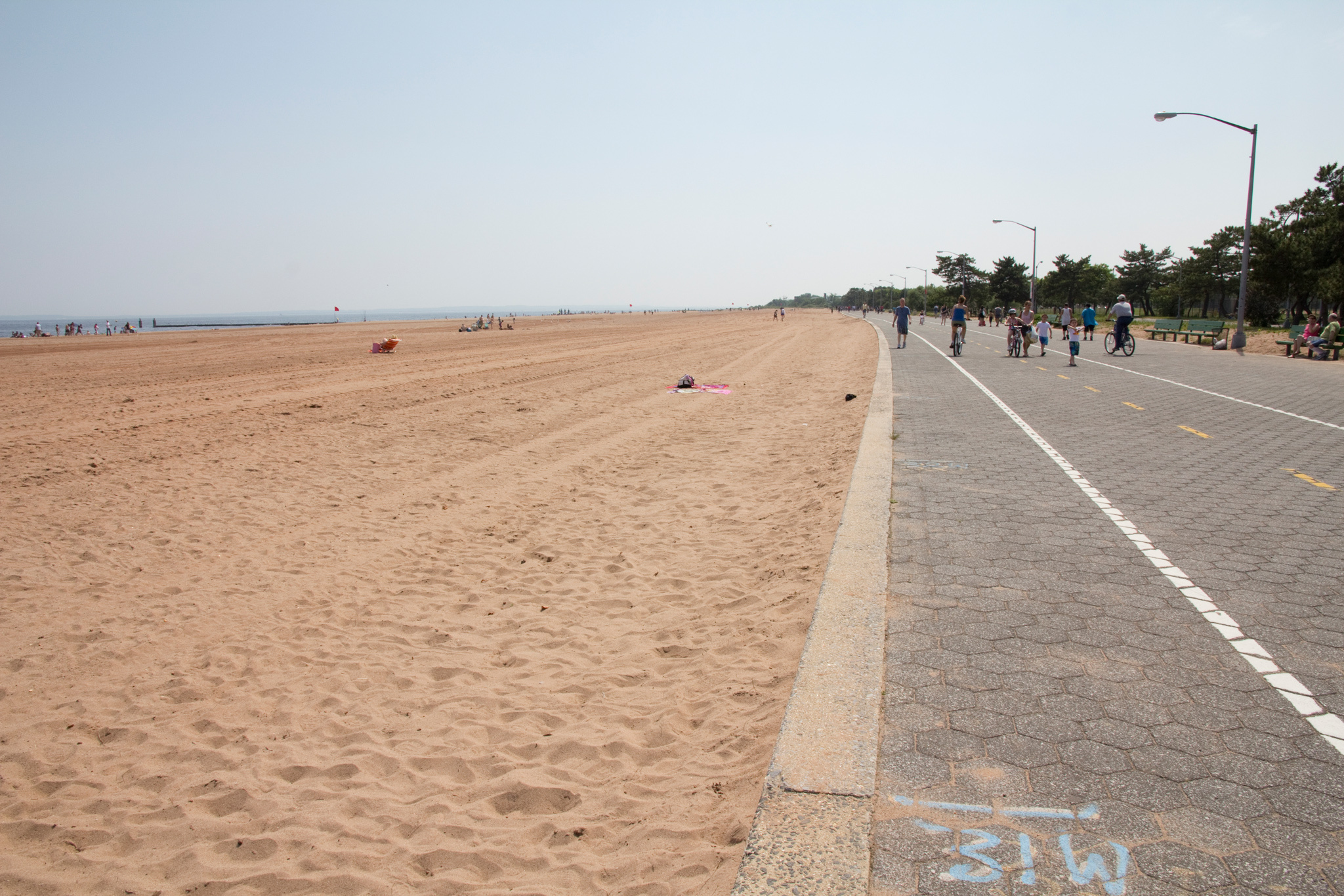 Best Beaches Nyc Has Nearby From Coney Island To Rockaway The Bike Path Along Midland Beach